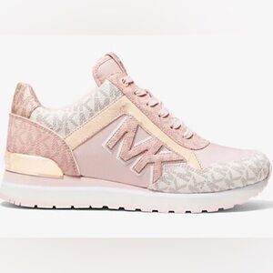 Michael Kors Maddy Two-Tone Trainer (NWT)
